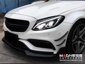 Mercedes-Benz W205 C63 Front Bumper Lip - Carbon Fiber Mercedes-Benz W205 C63 Front Bumper Lip - Carbon Fiber